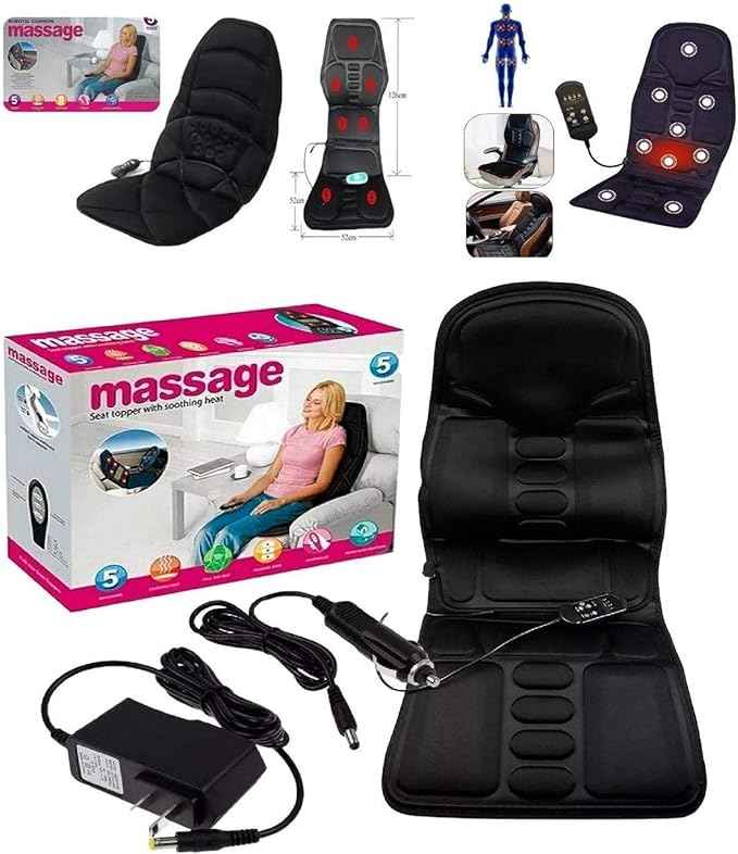 Massage Seat Topper for Ultimate Relaxation and Comfort