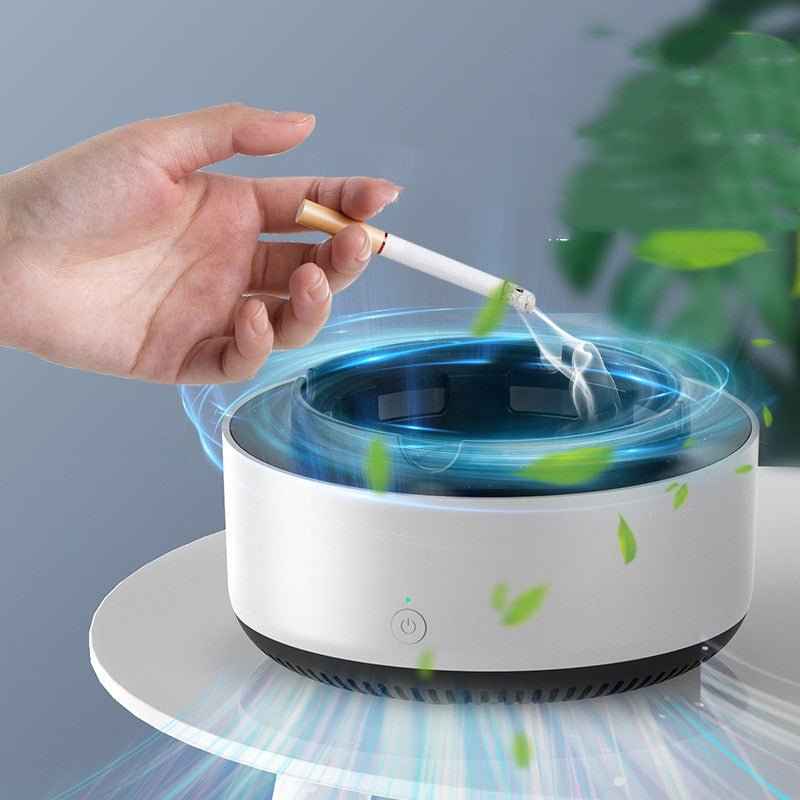 Electronic Ashtray Air Purifier for Household Use