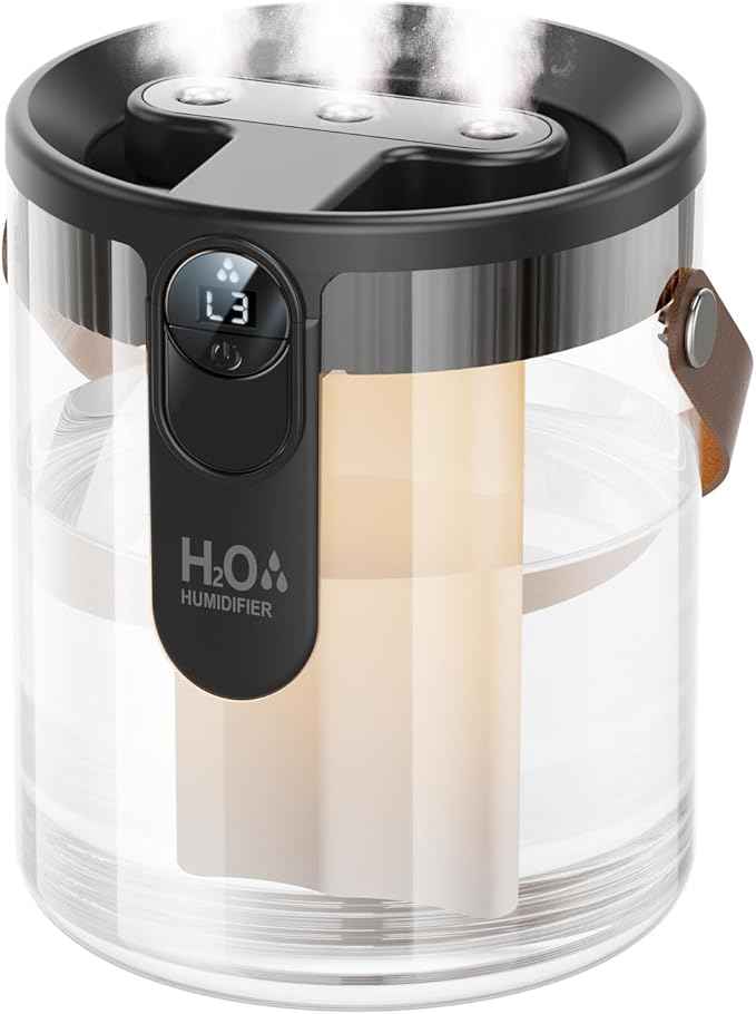 Dual Spray Humidifier for All-Day Comfort and Refreshing Relief