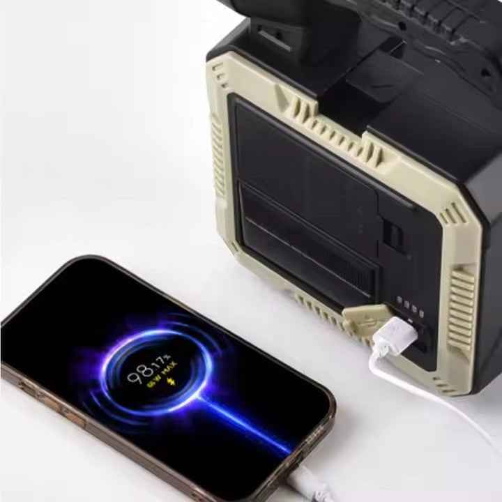 Solar Portable Lamp - Eco-Friendly Rechargeable Lighting Solution
