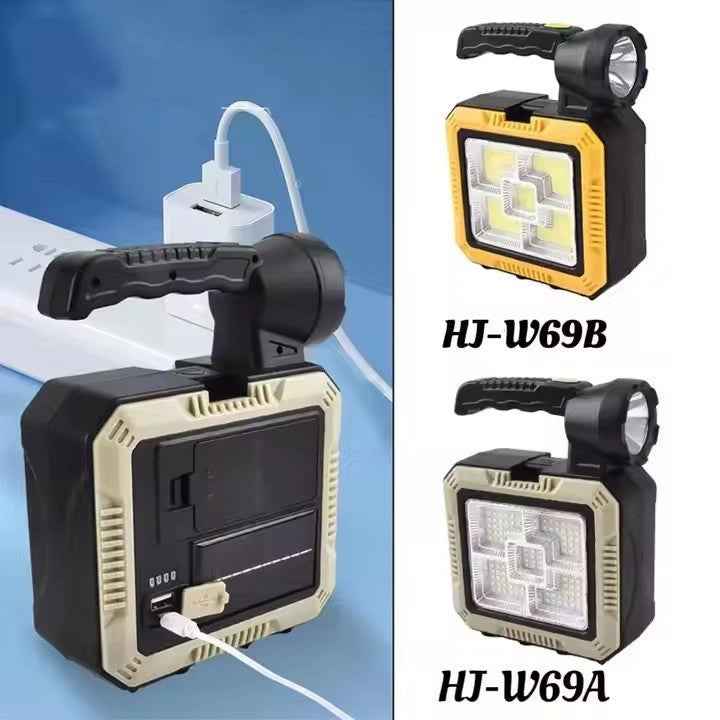 Solar Portable Lamp - Eco-Friendly Rechargeable Lighting Solution