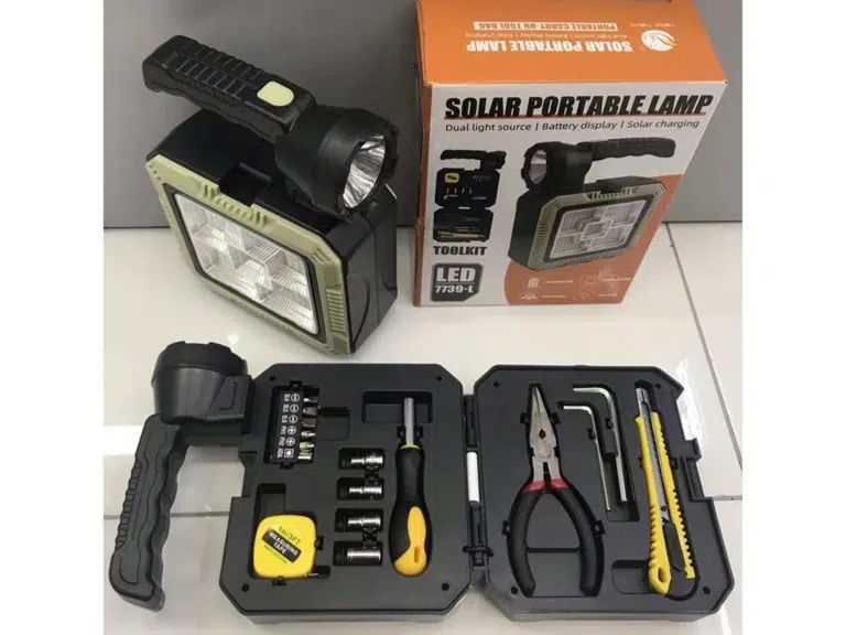 Solar Portable Lamp - Eco-Friendly Rechargeable Lighting Solution