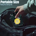 Multifunctional LED Work Light with Rechargeable Solar Panel and Magnetic Base