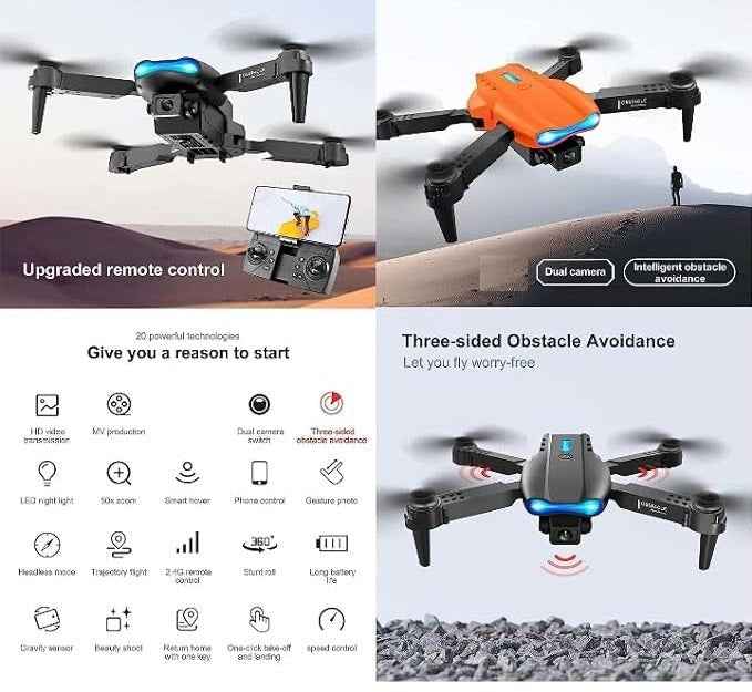 E99 Drone Camera - High-Performance Aerial Photography Drone with 4K HD Video Capability