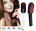 Electric Head Massager with Magnetic Therapy, Hair Growth Comb, Blue Red Light Scalp Massage Brush, Fatigue Relief with LED Display