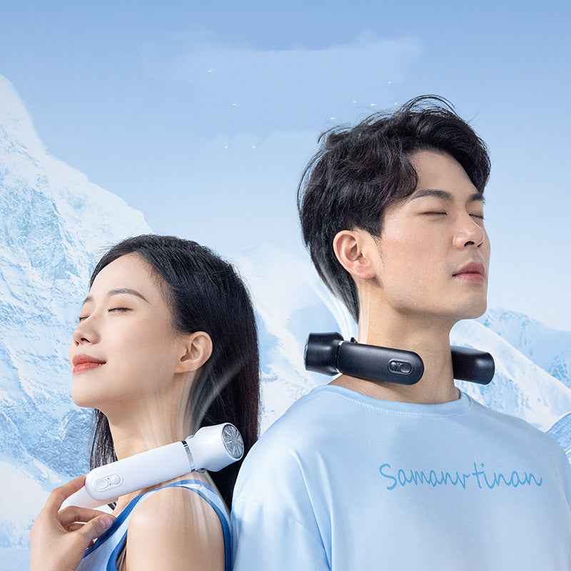 Usb Rechargeable Cooling Fan for Summer - Large Wind Semiconductor Gadget