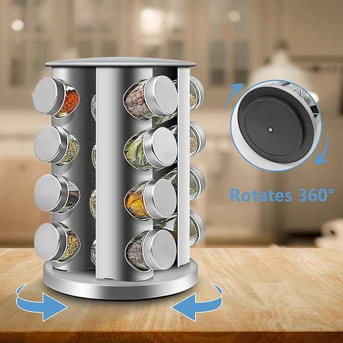 16-Jar Spice Storage